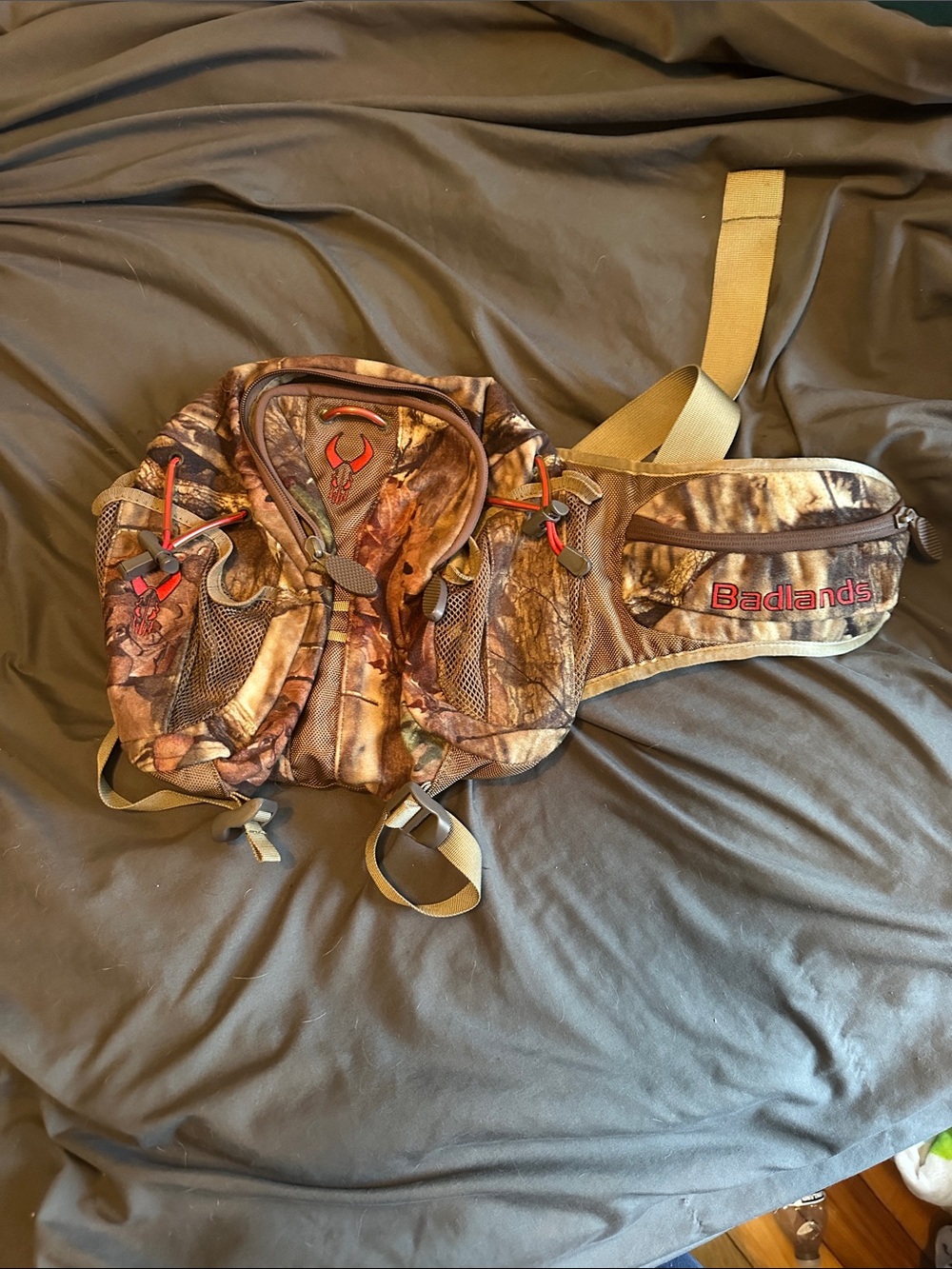 Badlands Men's Camo Waist Pack - Brown Camouflage